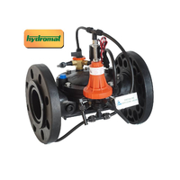 محبس هيدروليك 4 بمنظم ضغط سن بفلانشات 